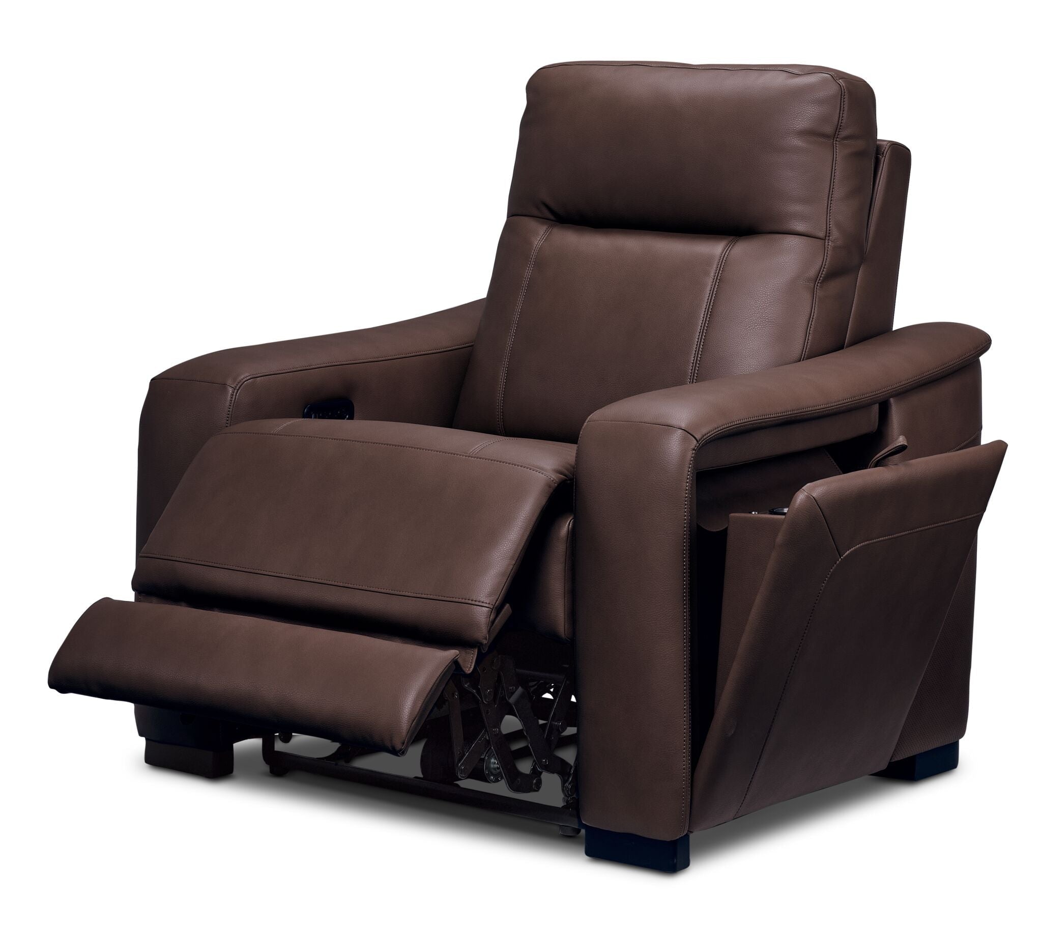 In Harmony - Zeppelin Power Reclining Sofa, Loveseat and Recliner Set - Brown