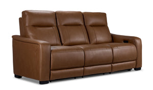 En harmonie - Zeppelin Sofa inclinable électrique - tan