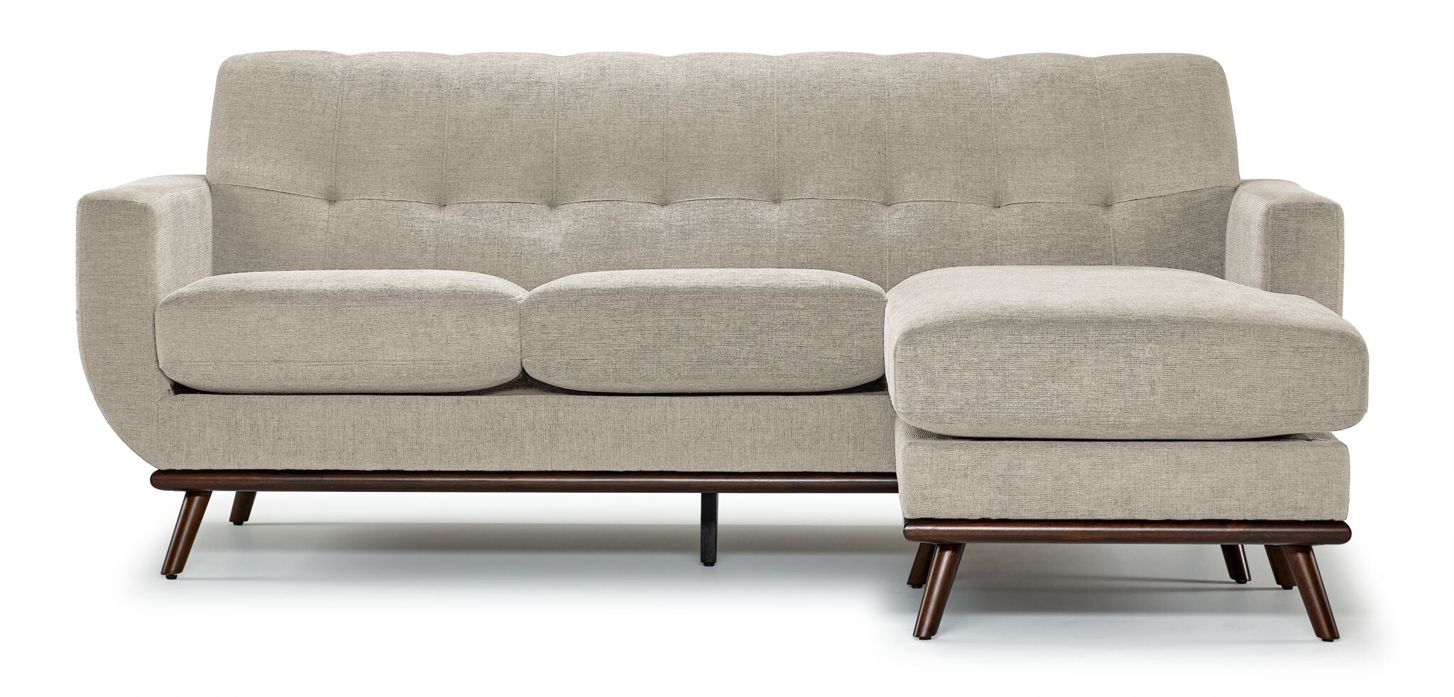 Ziva Chaise Sofa - Beige
