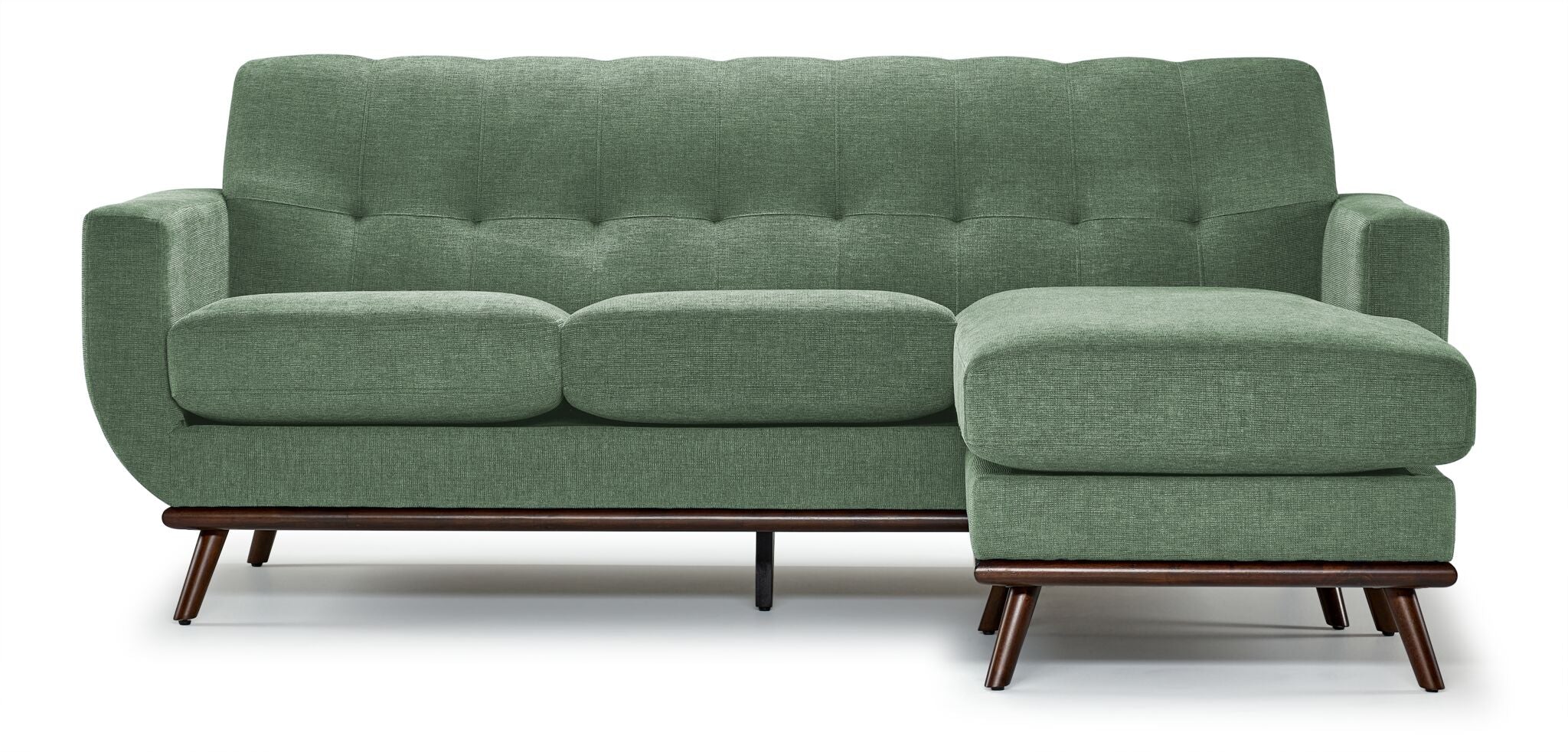 Ziva Chaise Sofa - Green