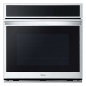 LG Four simple encastré intelligent 4,7 pi³ avec convection véritable, InstaView®, friture à air et vapeur sous vide 29,75 po acier inoxydable WSEP4727F