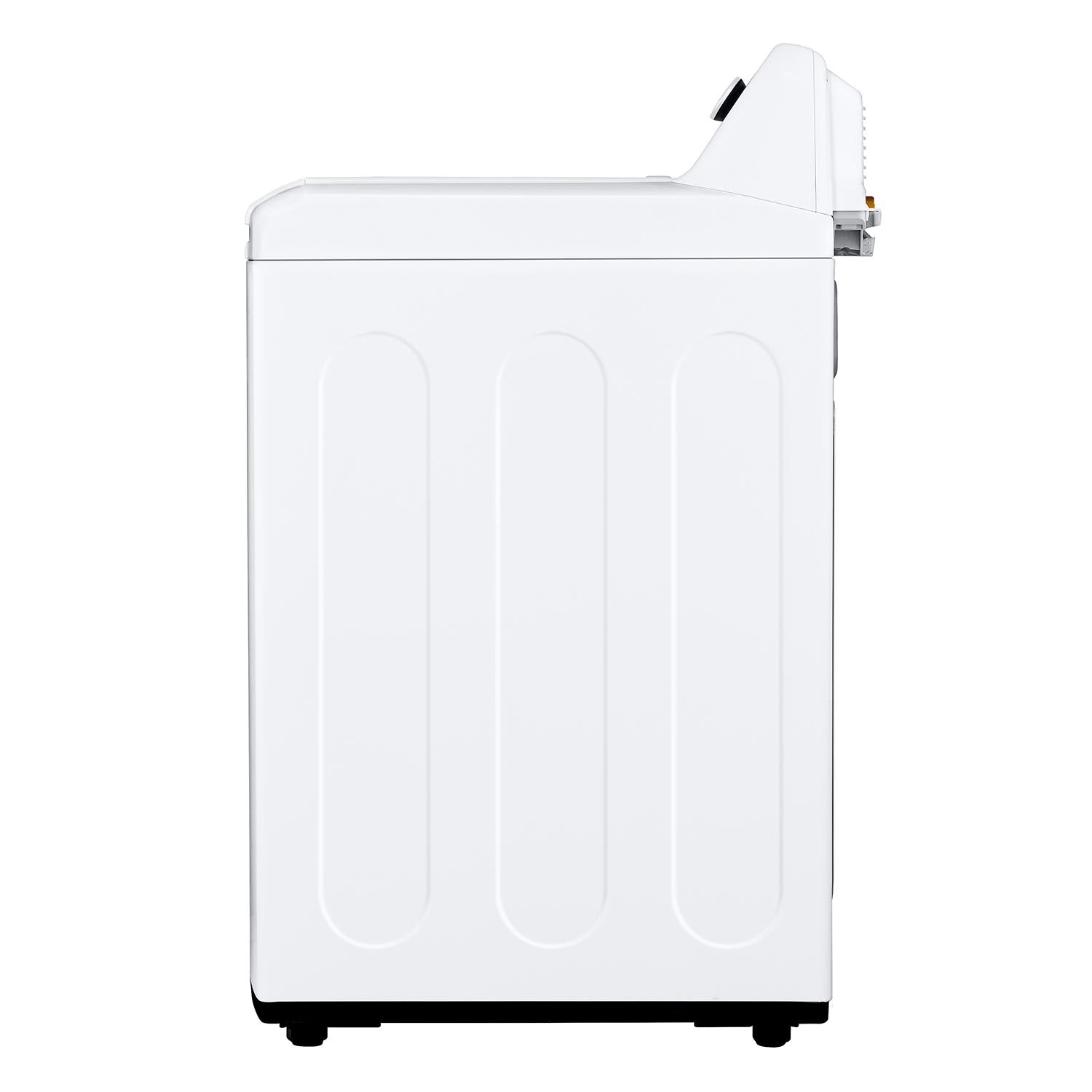 LG White Top Load Washer with Agitator and SlamProof® Glass Lid (4.8 Cu. Ft) -WT6105CW