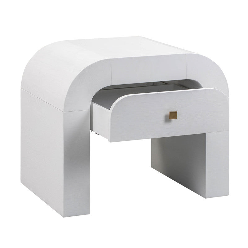 Matera Night Table - White
