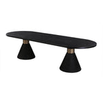 Montangu 120" Rope Dining Table - Black