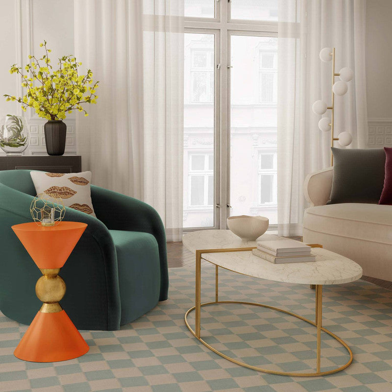 Anzac End Table - Orange