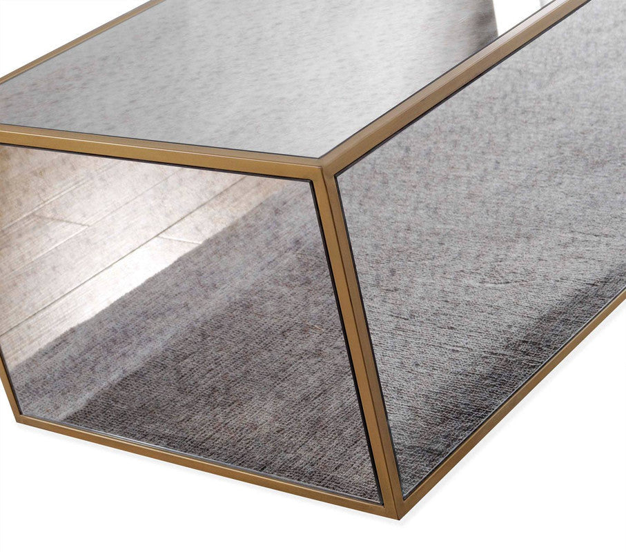 Gazaelle Mirrored Coffee Table