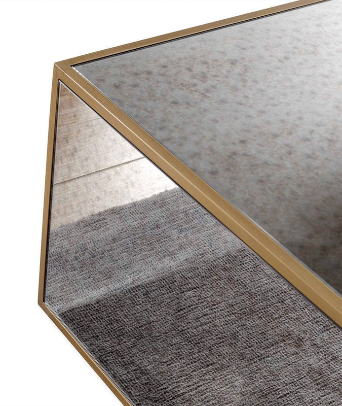 Gazaelle Mirrored Coffee Table