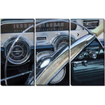 Parisian Wall Art - Blue - 45 X 30 - Set of 3