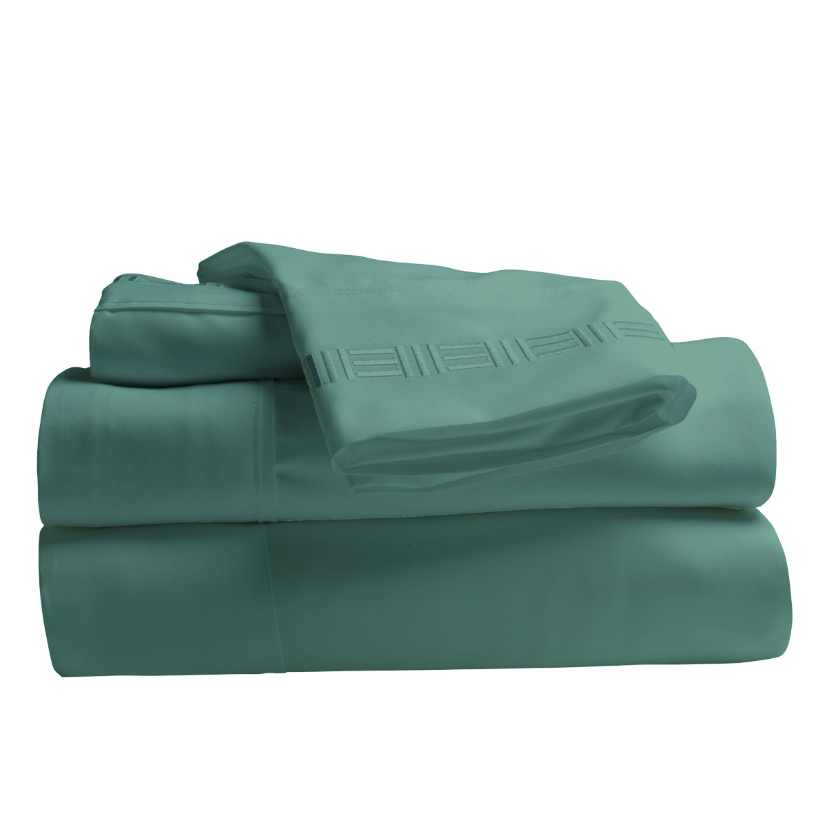 Nilus Queen Sheet Set - Teal