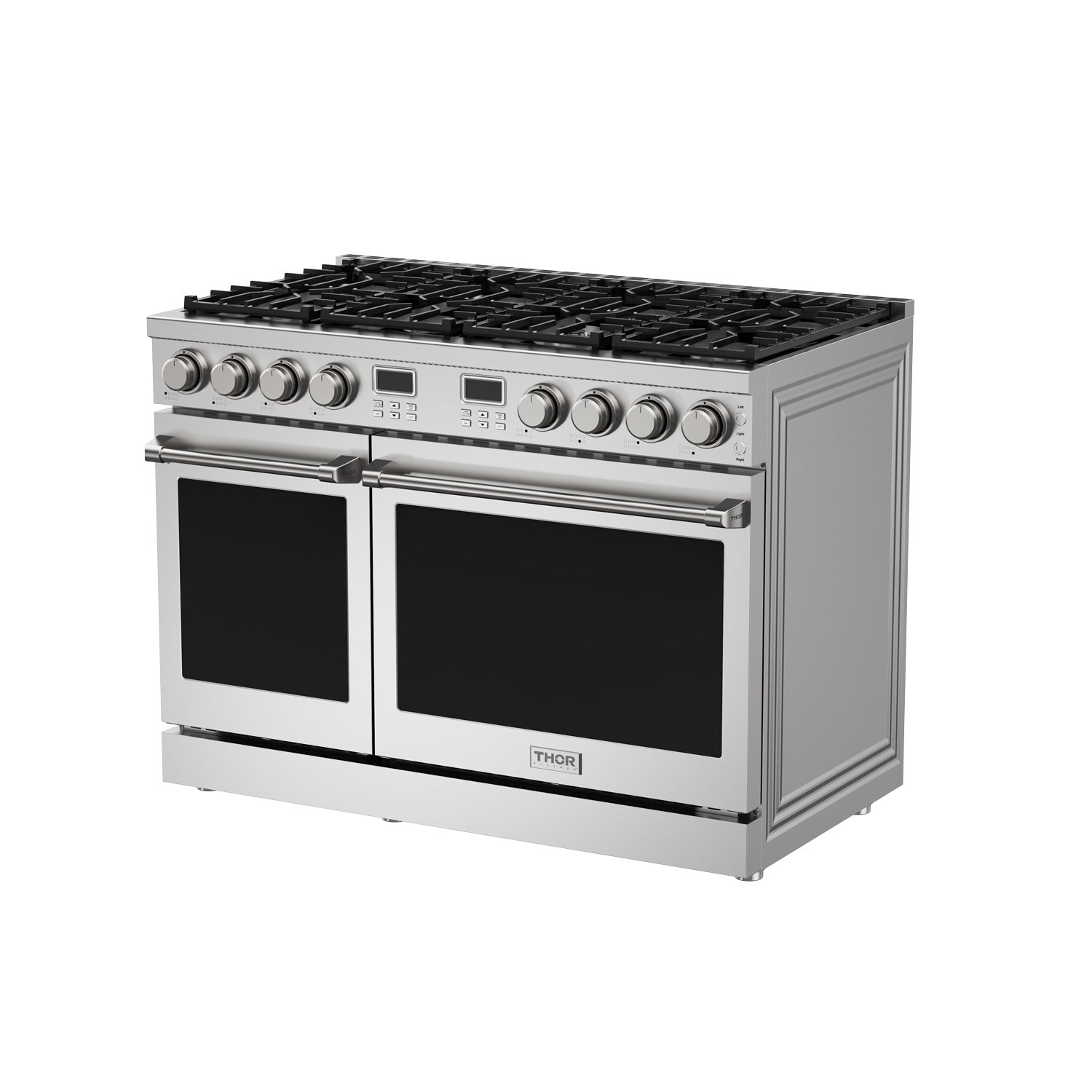 Thor Kitchen Stainless Steel Gas Range - Contemporary Professional (7.6 Cu. Ft.) - ARG48