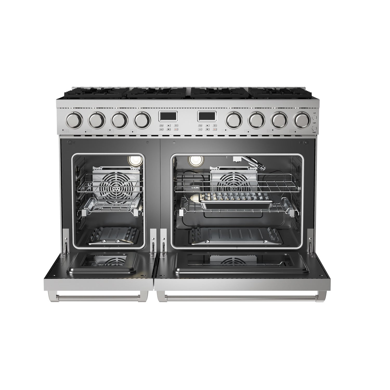 Thor Kitchen Stainless Steel Gas Range - Contemporary Professional (7.6 Cu. Ft.) - ARG48