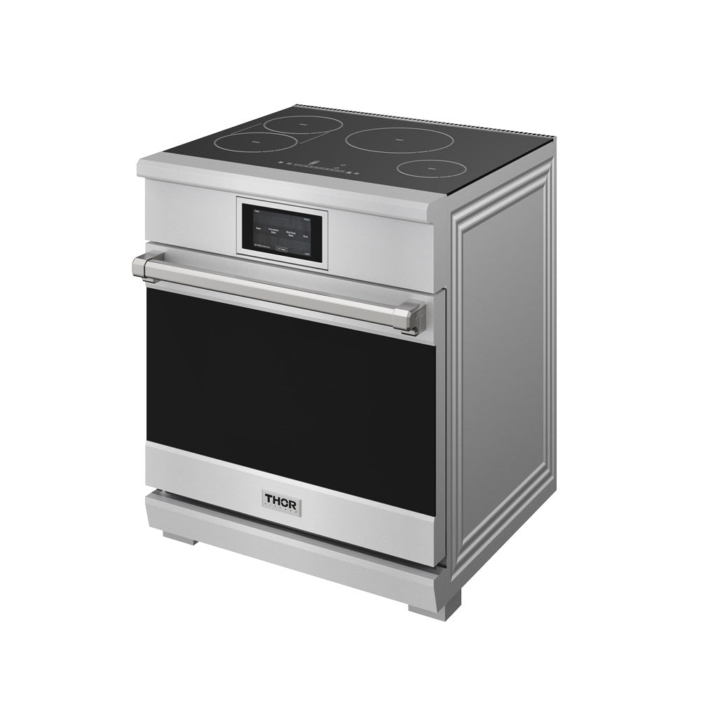 Thor Kitchen Stainless Steel Professional Induction Range (4.8 Cu. Ft.) - XRI30E
