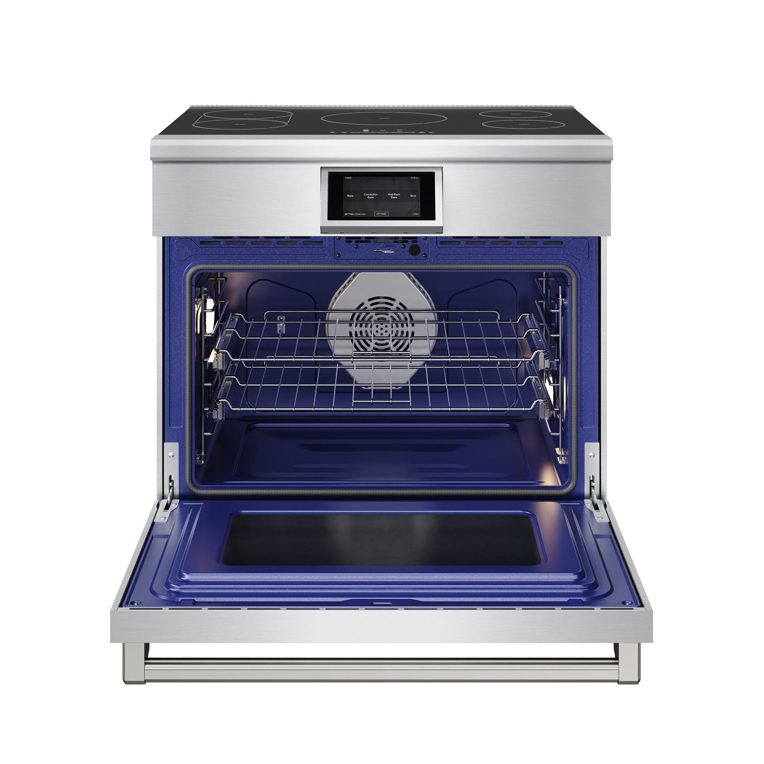Thor Kitchen Stainless Steel Professional Induction Range (6 Cu. Ft.) - XRI36E