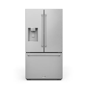 Thor Kitchen Réfrigérateur 28,9 pi³ de 36po avec porte à 2 battants acier inoxydable – TRF3628FFD