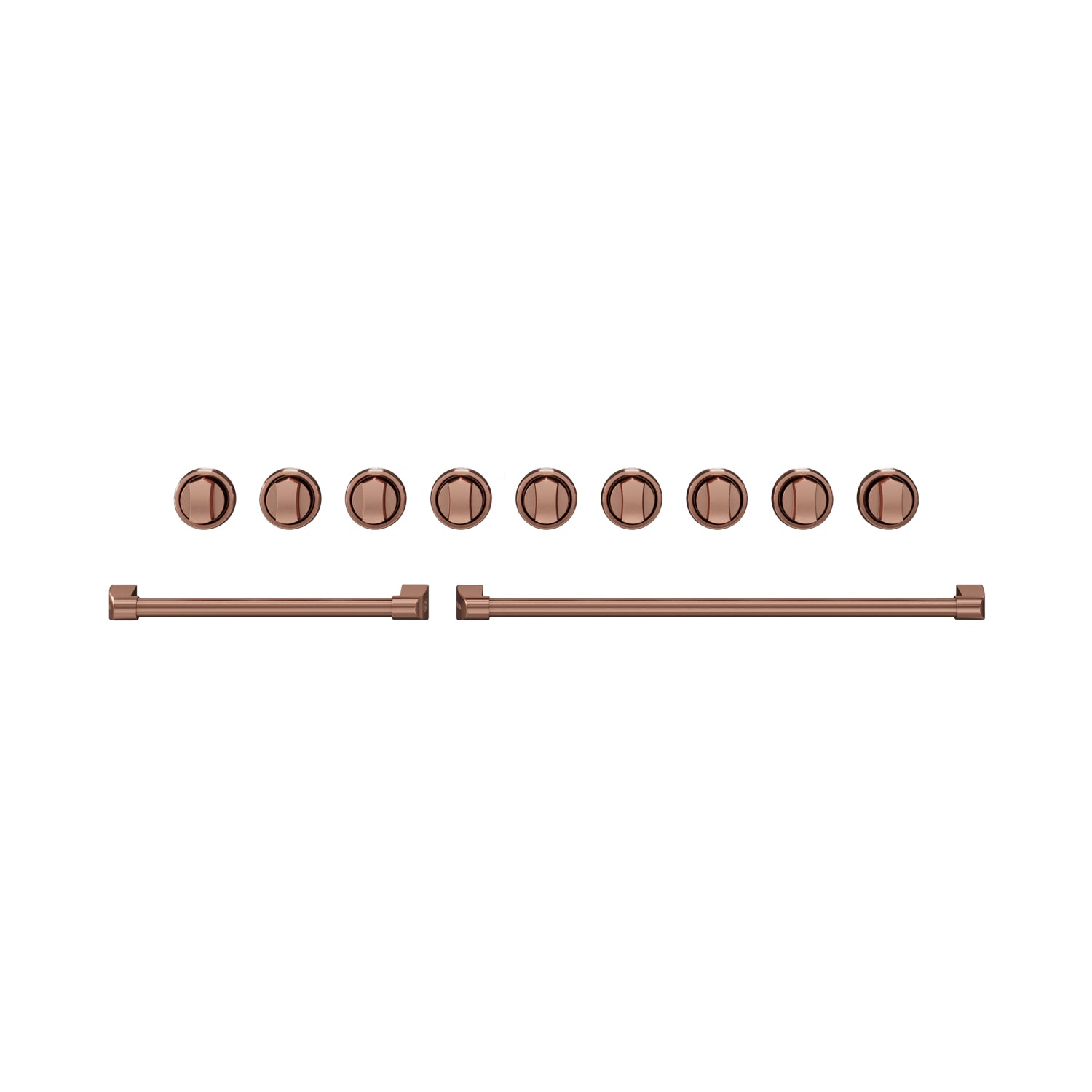 Thor Kitchen Rose Gold Handle and Knob Kit for 48” Gas Range - CKA-RG48-RSG