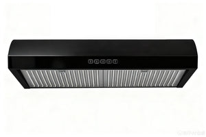 Hauslane Hotte de cuisinière sous l’armoire série Chef 30po 400 PCM noir – UC-B018BLK-30