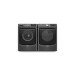 Maytag Volcano Black Front-Load Washer (5.2 cu. ft.) & Electric Dryer (7.3 cu. ft.) - MHW5630MBK/YMED6630MBK