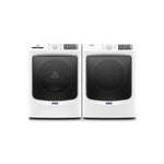 Maytag White Front-Load Washer (5.5 cu. ft.) & Gas Dryer (7.3 cu. ft.) - MHW6630HW/MGD5630HW