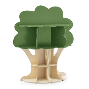 Bibliothèque arbre – vert, brun