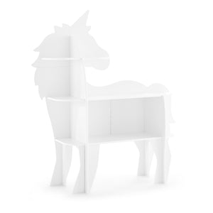Bibliothèque licorne – blanc