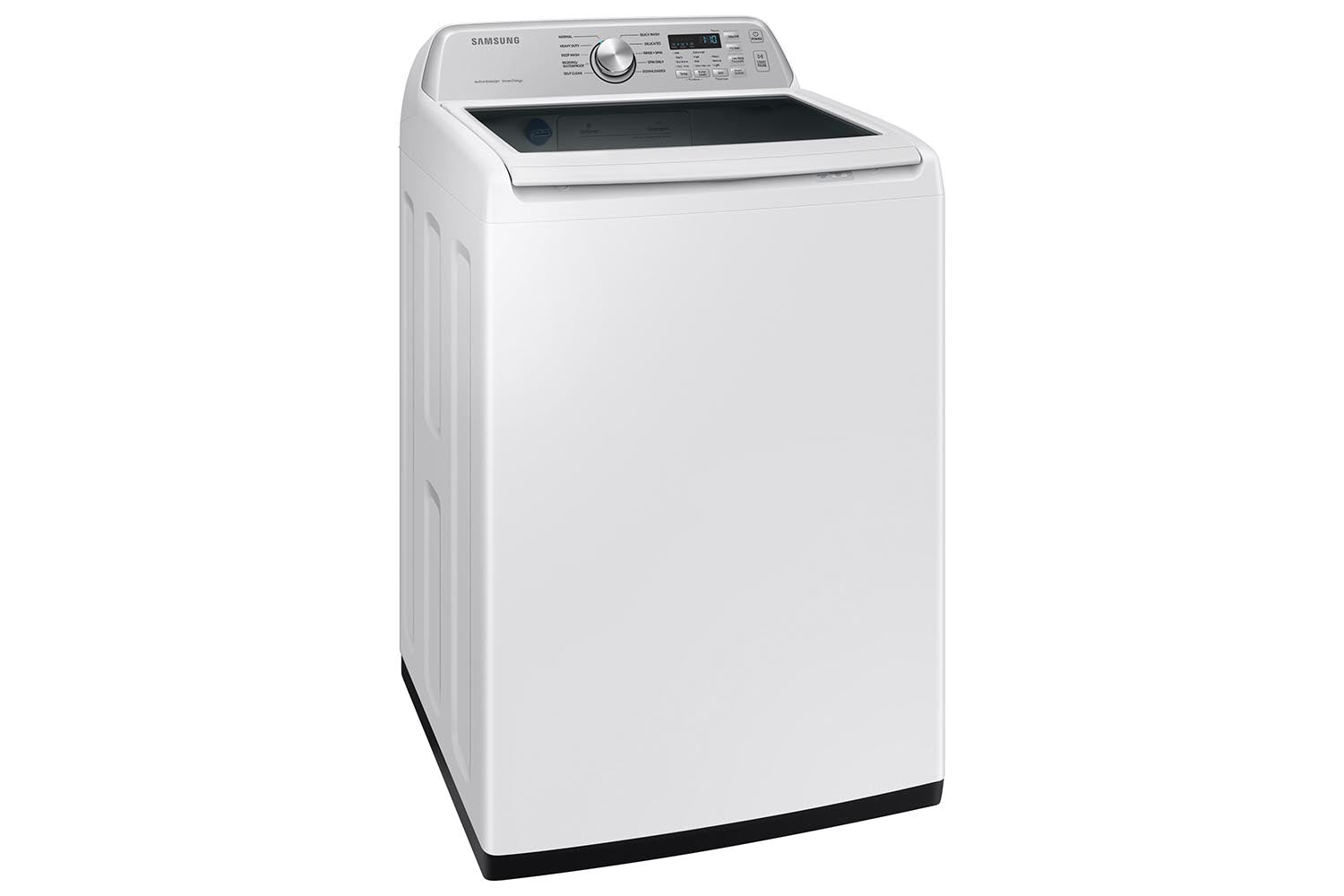 Samsung White Top Load Washer with Agitator and SmartThings (5.3 Cu.Ft) - WA46CG3505AWA4