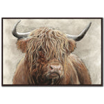 Joseph Wall Art - Brown/Grey - 46 X 31