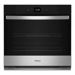 Whirlpool Fingerprint Resistant Stainless Steel Wall Oven (5.00 Cu Ft) - WOES5030LZ