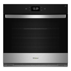 Whirlpool Four encastré intelligent 5,0 pi³ avec friture à air acier inoxydable résistant aux traces de doigts WOES7030PZ