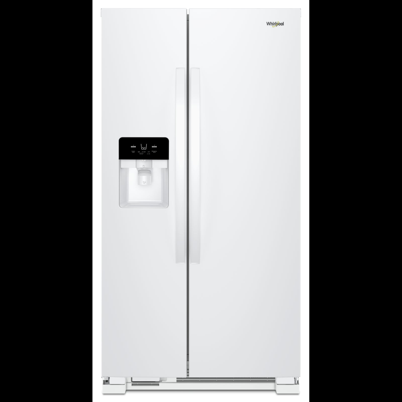 Whirlpool 32.75" 21 Cu. Ft. White Side-by-Side Refrigerator - WRS321SDHW