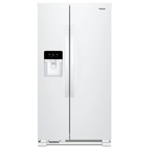 Whirlpool Réfrigérateur 21 pi³ de 32,75 po côte à côte blanc - WRS321SDHW