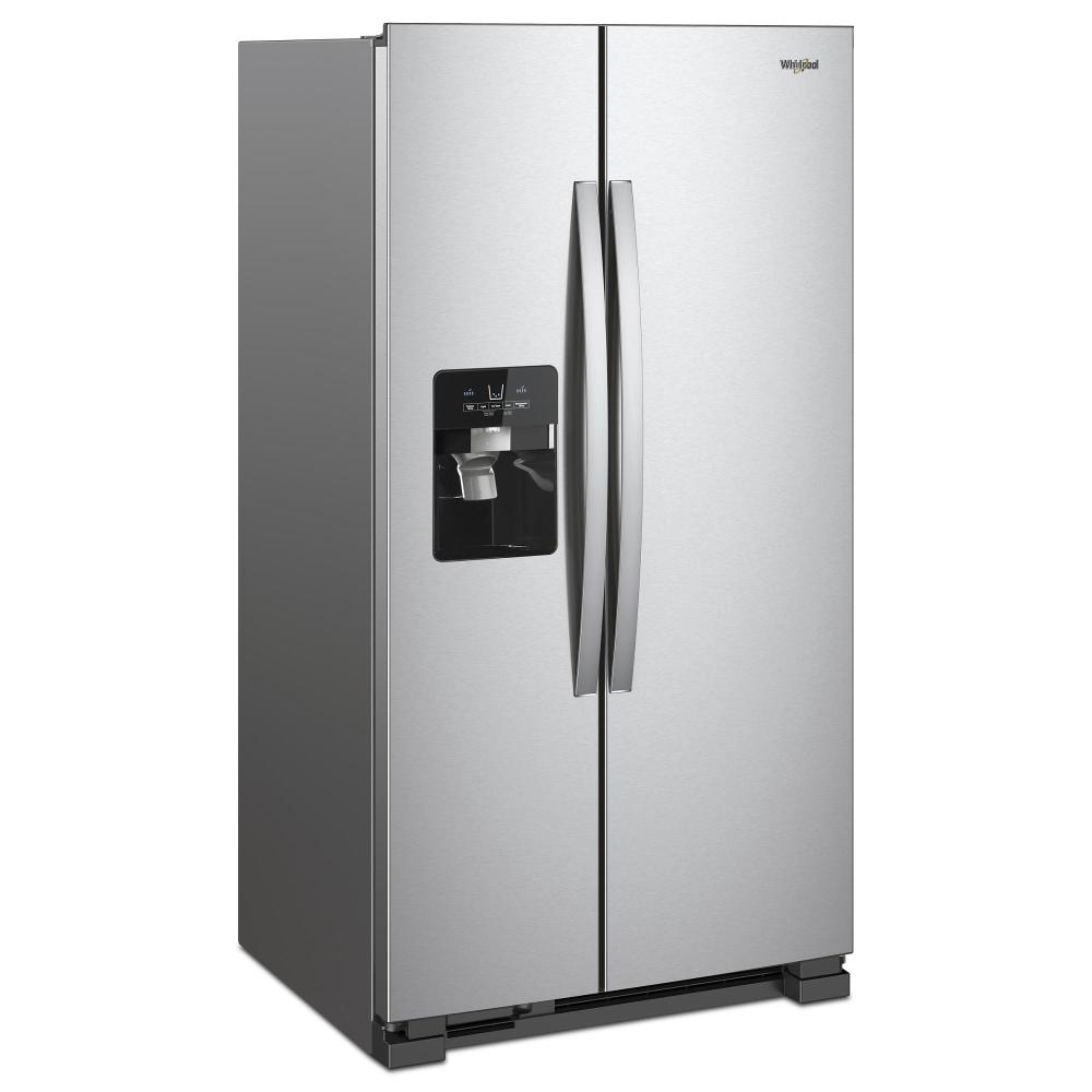 Whirlpool 33.1" 21.4 Cu. Ft. Stainless Steel Side-by-Side Refrigerator - WRS321SDHZ