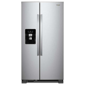 Whirlpool Réfrigérateur 21,4 pi³ de 33,1 po côte à côte acier inoxydable - WRS321SDHZ