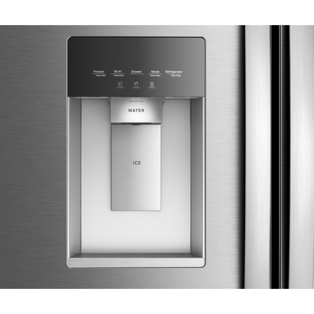 Whirlpool 36" 23 Cu. Ft. Fingerprint-Resistant Stainless Steel Counter Depth French Door Refrigerator - WRFC5236RZ