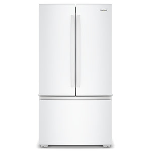 Whirlpool Réfrigérateur 24 pi³ de 36 po avec porte à 2 battants à profondeur de comptoir blanc - WRFC3036RW