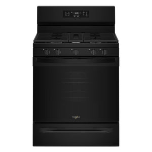 Whirlpool Cuisinière au gaz 5,0 pi³ autonome à convection noir WFGS4530SB