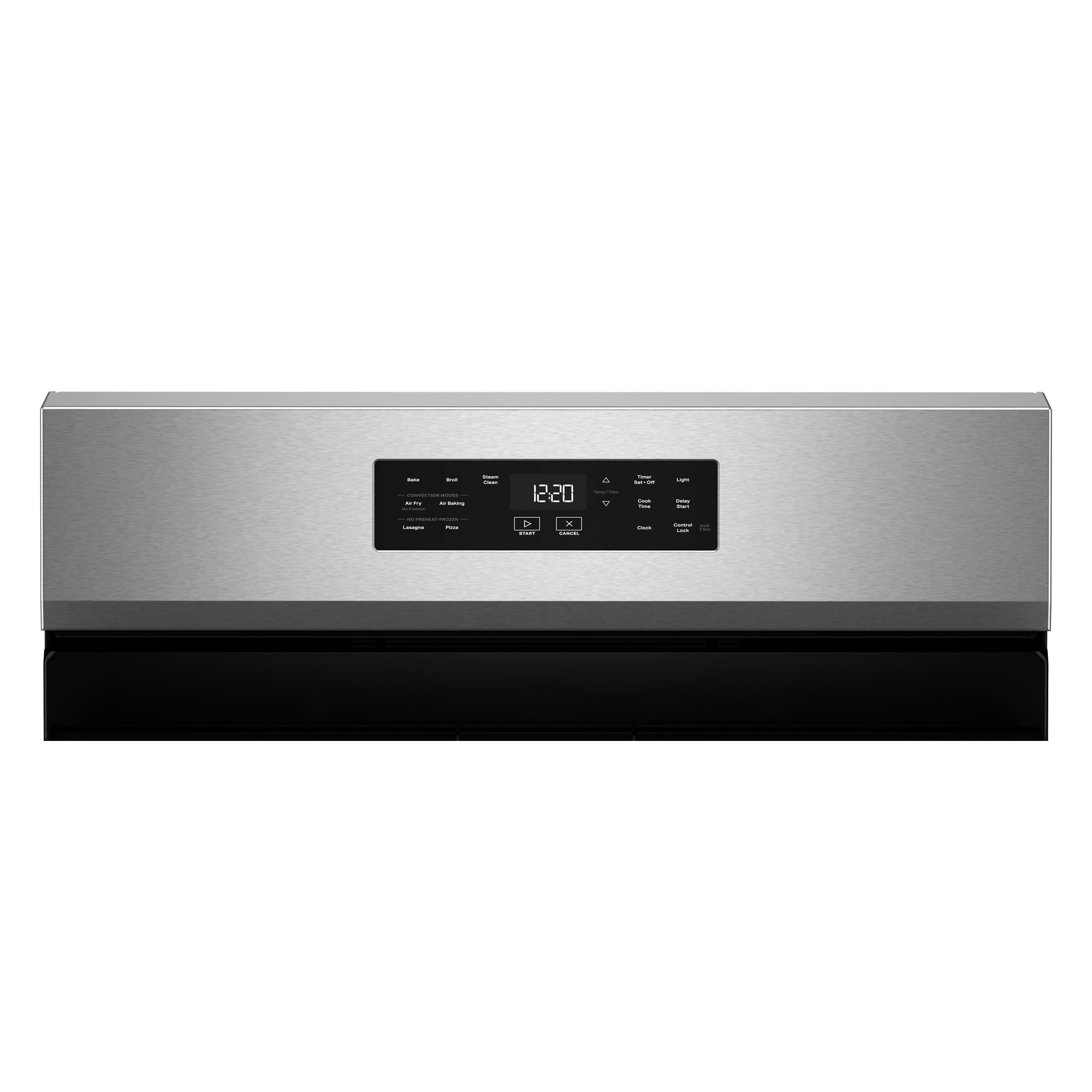 Whirlpool Fingerprint Resistant Stainless Steel Freestanding Gas Single Oven Convection Range (5.0 Cu. Ft.) - WFGS4530SZ