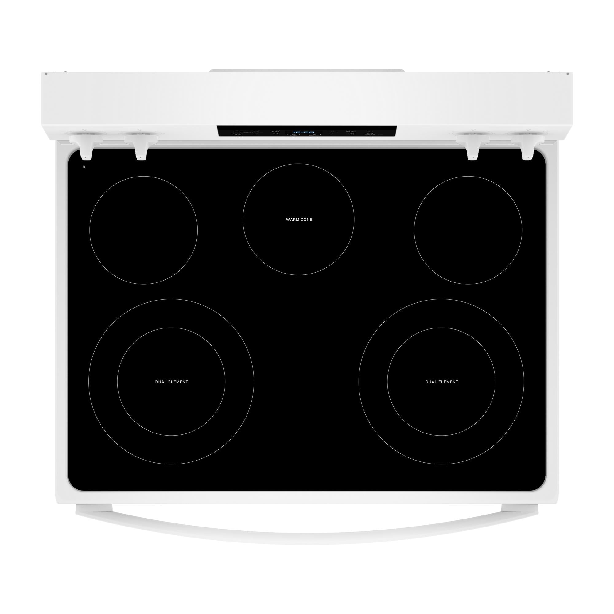 Whirlpool White Freestanding Electric Single Oven Convection Range (5.3 Cu. Ft.) - YWFES4530SW