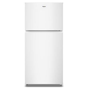Whirlpool Réfrigérateur 19,2 pi³ de 30 po avec congélateur en haut blanc - WRTX5419SW