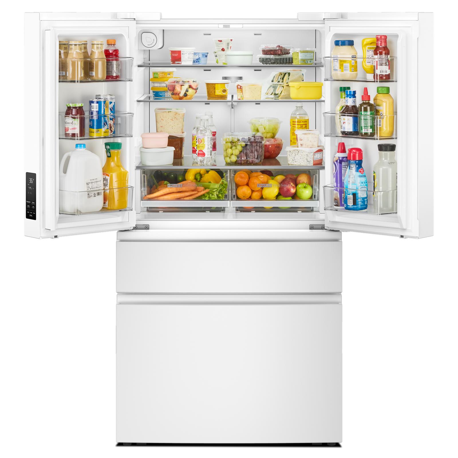 Whirlpool 36" 30 Cu. Ft. White French Door Refrigerator - WRMF3336SW