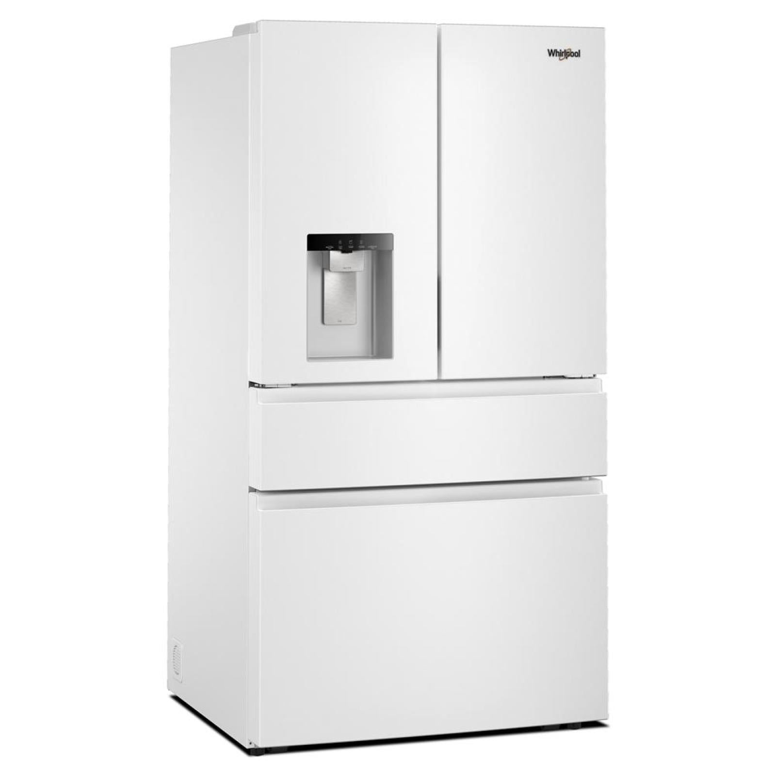Whirlpool 36" 29 Cu. Ft. White French Door Refrigerator - WRMF3536SW