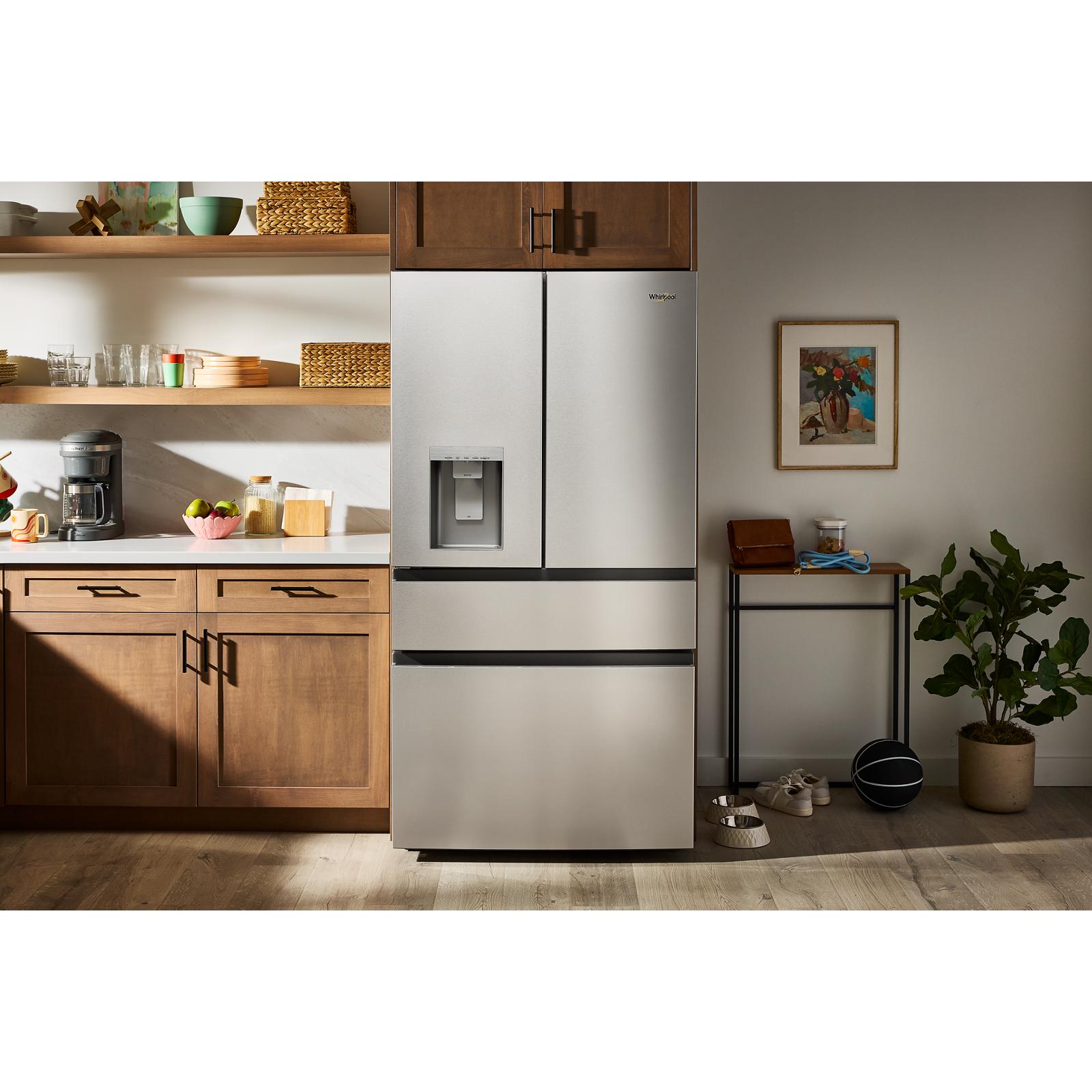 Whirlpool 36" 29 Cu. Ft. Fingerprint-Resistant Stainless Steel French Door Refrigerator - WRMF3536SZ