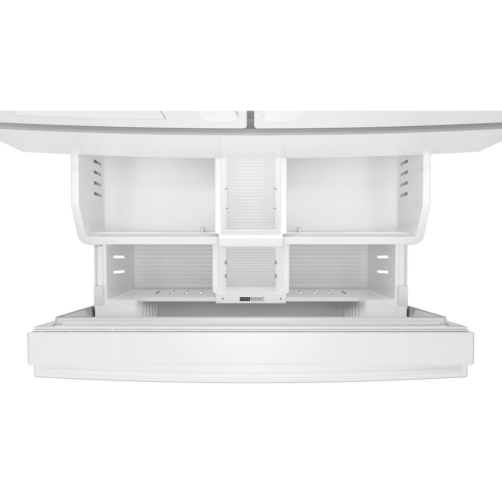 Whirlpool 36" 29 Cu. Ft. White French Door Refrigerator - WRMF3636SW