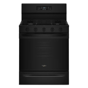Whirlpool Cuisinière au gaz 5,0 pi³ autonome à convection noir WFGS5730SB