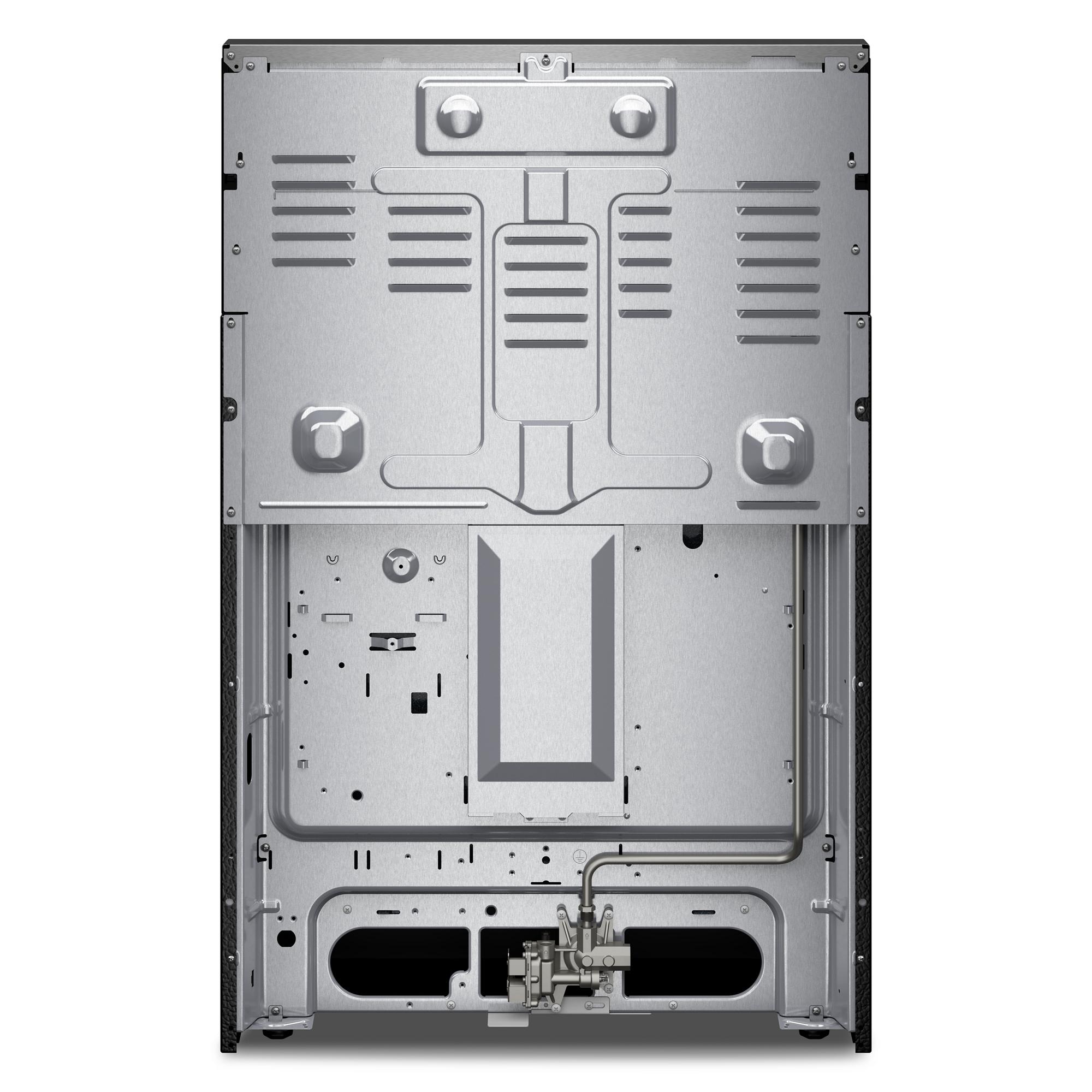 Whirlpool Fingerprint Resistant Stainless Steel Freestanding Gas Single Oven Convection Range (5.0 Cu. Ft.) - WFGS5730SZ