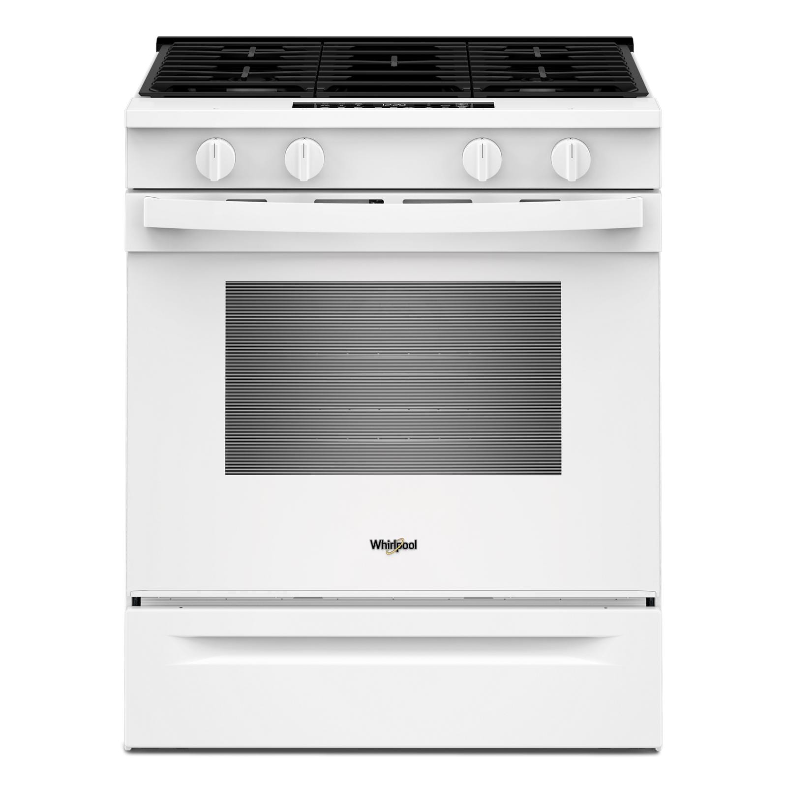 Whirlpool White Slide-In Smart Gas Convection Range (5.0 Cu. Ft.) - WSGS4530TW