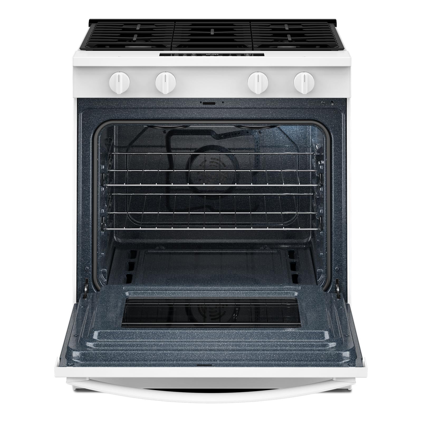 Whirlpool White Slide-In Smart Gas Convection Range (5.0 Cu. Ft.) - WSGS4530TW