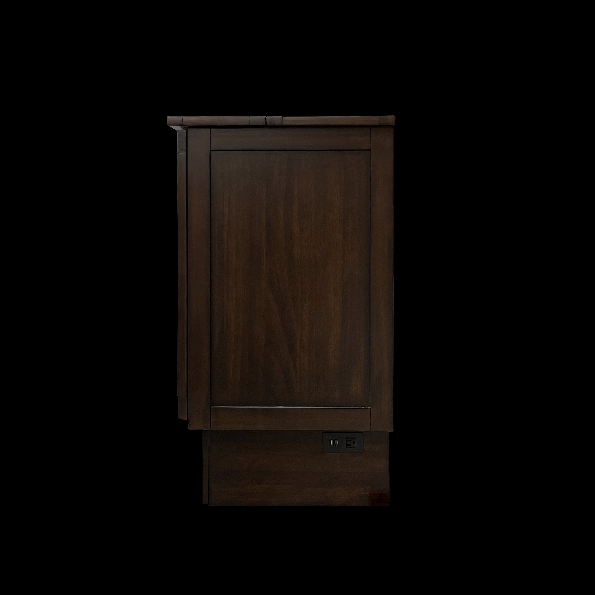 Willow Queen Sleep Chest - Cherry Brown