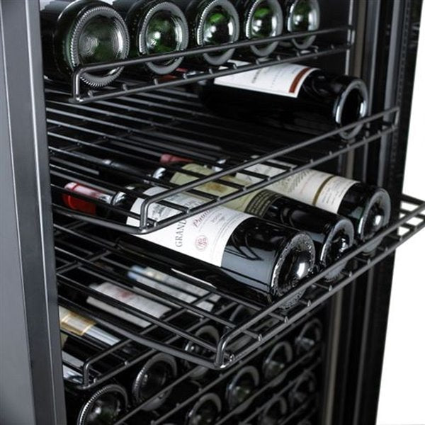 Wine Enthusiast Black Classic Wine Cellar (166 Bottle) - 269016603