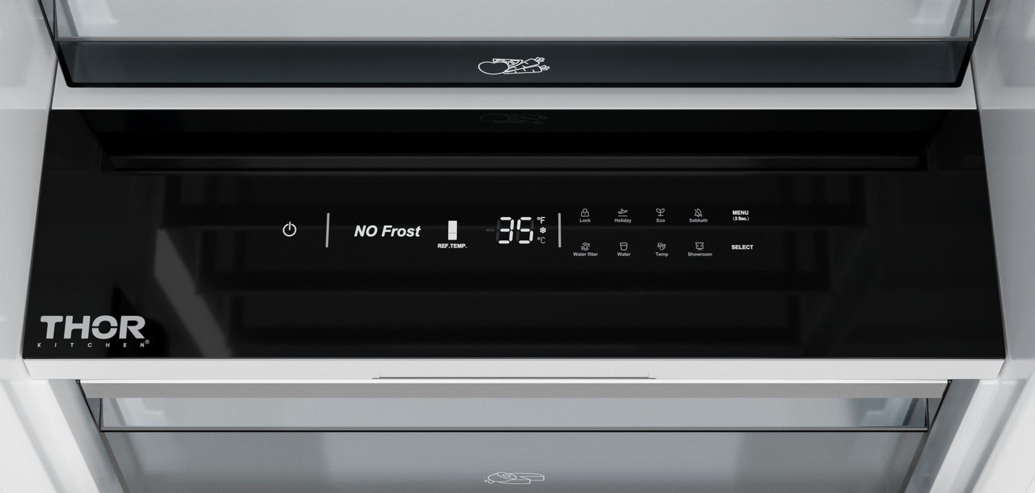 Thor Kitchen 23.5" 12.5 Cu. Ft. Panel-Ready Built-in Refrigerator Column - XRF24CRF