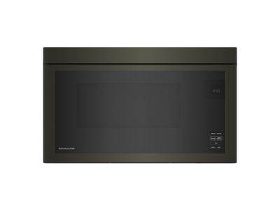 KitchenAid Four micro-ondes 1,1 pi cu avec hotte intégrée acier inoxydable noir YKMMF330PBS